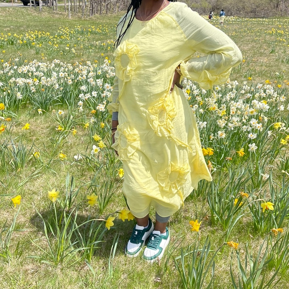 Yellow dress